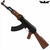 Rifle de Airsoft Elétrico G&g Ak47 Full Metal - Blow Back