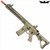 Rifle de Airsoft Elétrico Ics M4 Transform Cxp-uk1 Dmr Full Metal - Blowback - Tan