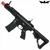 Rifle de Airsoft Elétrico Ics M4 Mtr Cxp-uk1 Cqb Full Metal - Blowback - Preto + Bateria e Carregador Lipo