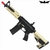 Rifle de Airsoft Elétrico King Arms M4a1 Caa Custom Cqb + Speed Loader - Dual Color