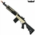 Rifle de Airsoft Elétrico Cyma M14ebr Full Metal - Dual Color