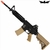 Rifle de Airsoft Elétrico Bolt B4 Sopmod R.i.s. Full Metal - Recoil Shock - Tan Bk