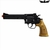 Revolver de Airsoft Spring Uhc Modelo Ua-934b 6" Toy - Preto