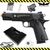 Pistola de Airsoft Spring Cybergun Taurus Pt1911+bbs+case+coldre+óculos+bbloader