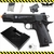 Pistola de Airsoft Spring Cybergun Taurus Pt1911+bbs+case+coldre+bbloader