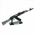 Miniatura Decorativa em Metal modelo AK74 Black - Arsenal Guns