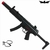 Rifle de Airsoft Elétrico Ics Mp5 Sd6 Full Metal Coronha Retrátil + Óculos de Proteção