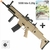 Rifle de Airsoft Spring Cybergun FN Scar-L Tan + 5000 BBs 0.20g BB King