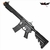 Rifle de Airsoft Elétrico APS M4 KEYMOD LPA Blowback - Full Metal