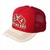 Boné Trucker Black Bulls Hunting BNE - Vermelho