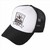 Boné Trucker Black Bulls Hunting BNE - Preto e Branco