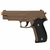 Pistola de Airsoft Spring Galaxy G26 P226 Full Metal - TAN - Mostruário