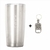 Copo Térmico De Cerveja Glück Lucky Silver Steel 591ml - Inox + Brinde Abridor Falcon