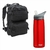 Mochila Tática NTK AK-35 - Preta - 35 Litros + Garrafa Squeeze Camelbak Eddy 0,75 L