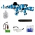 Arma de Bolinhas em Gel AKM - Kit Completo com 10.000 Bolinhas - Azul