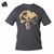 Camiseta Skull Punisher Cinza - Arrest