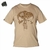 Camiseta Skull Punisher Coyote - Arrest