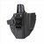 Coldre Hibrido Velado Kydex BLK Taurus PT 24/7 DS/Police -Destro + Porta Carregador