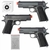 3x Pistola de Airsoft Spring Cyma ZM04 1911 Baby + 500 BBs