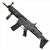 Rifle de Airsoft Spring Vigor Scar-L 8902A - Preto