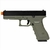 Pistola de Airsoft Green Gas Army Armament R17-5 Nylon Oliva - Blowback - Mostruário