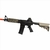 Rifle de Airsoft Elétrico Cybergun Colt M4a1 Cqbr Dual Color - Mostruario