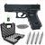 Pistola Airgun 6mm CO2 Umarex Glock G19 Slide Metal + Maleta + 4 Co2 + 100 Esferas 6mm + Silicone + Alvos