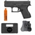 Pistola de Airsoft Green Gás Umarex Glock G42 Blowback - Licenciada + Coldre + Green Gás + Maleta