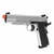 Pistola de Airsoft Green Gas QGK R28-Silver Colt M1911 Warrior - Blowback