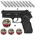 Pistola Co2 4,5mm Gamo PT-80 8 Tiros + 10 Co2 + 1000 Chumbinhos GAMO