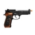 Pistola de Airsoft Samurai Edge WE GBB Green Gás m92 Biohazard Full Metal - Preta - Mostruário - comprar online