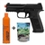 Pistola de Airsoft Green Gas Cybergun FN Herstal FNS-9 Blowback + Green Gás + 5000 BBS