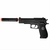 Pistola de Airsoft Spring Double Eagle M22 Beretta M9A1-22 - Mostruário