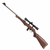 Rifle Cbc 8122 Bolt Action Cal .22 - Cano 23" - 10 Tiros - Madeira - Edição Especial