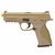 Pistola de Airsoft Spring Galaxy M&P40 G51 Slide Metal - TAN - Mostruário