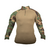 Camisa Tática Militar Combat Shirt QGK - Woodland