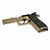 Frame Pistola Airsoft Spring Cybergun Taurus Pt 92 - TAN - Mostruário