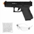 Pistola de Airsoft QGK Glock S19 + Óculos + 500 BBs