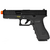 Pistola de Airsoft Poseidon G17 Green Gás Full Black - Blowback