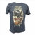 Camiseta Evo Tactical Kick Ass Skull - Azul