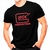 Camiseta Militar Attack Glock Perfection - Preta Com Vermelho