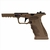 Frame Pistola Airsoft Gbb APS SHARK.D-T Tan - Mostruário