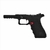 Frame Pistola Airsoft Gbb APS ACP Scorpion XTP Series Red - Mostruário