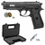 Pistola de Pressão Co2 Swiss Arms SA P92 4,5mm GNB - Full Metal + 10x Co2 + 1500 Esferas de Aço + Maleta