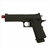 Pistola Airsoft Rossi 1911 Black Devil 5.1 Blowback Green Gás - Podendo ser Híbrida