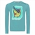 Camiseta De Pesca Esportiva Fishing Co - Manga Longa - Blue Bird