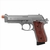 Pistola de Airsoft CO2 Cybergun Taurus PT92 Hairline Full Metal Blowback - Prata Fosca