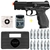 Pistola de Airsoft Co2 Cybergun 24/7 - Slide Metal + 12 Co2 + 2000 Mil BB's + Maleta e Alvos