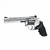 Revolver de Pressão Co2 ASG Dan Wesson 715 .357 Magnum 4,5mm Cano 6" Full Metal - Cromado