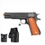 Pistola de Airsoft Galaxy G13 Colt 1911 Spring Full Metal + Coldre De Polímero